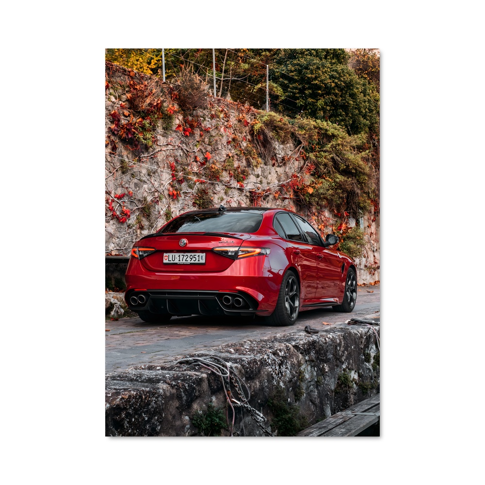 Poster Giulia de quadrifoglio